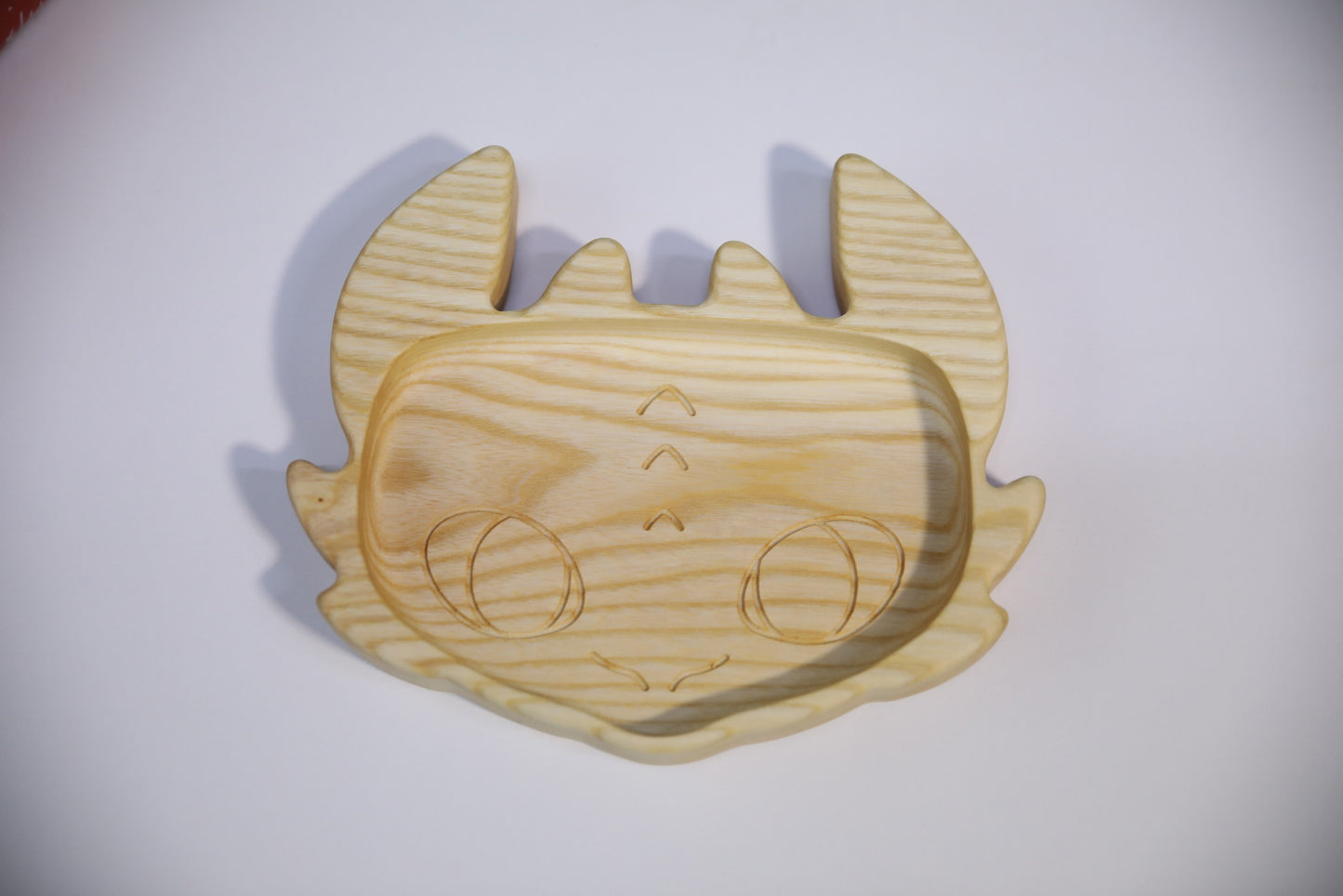 Wooden Plate For Kids - Toothless